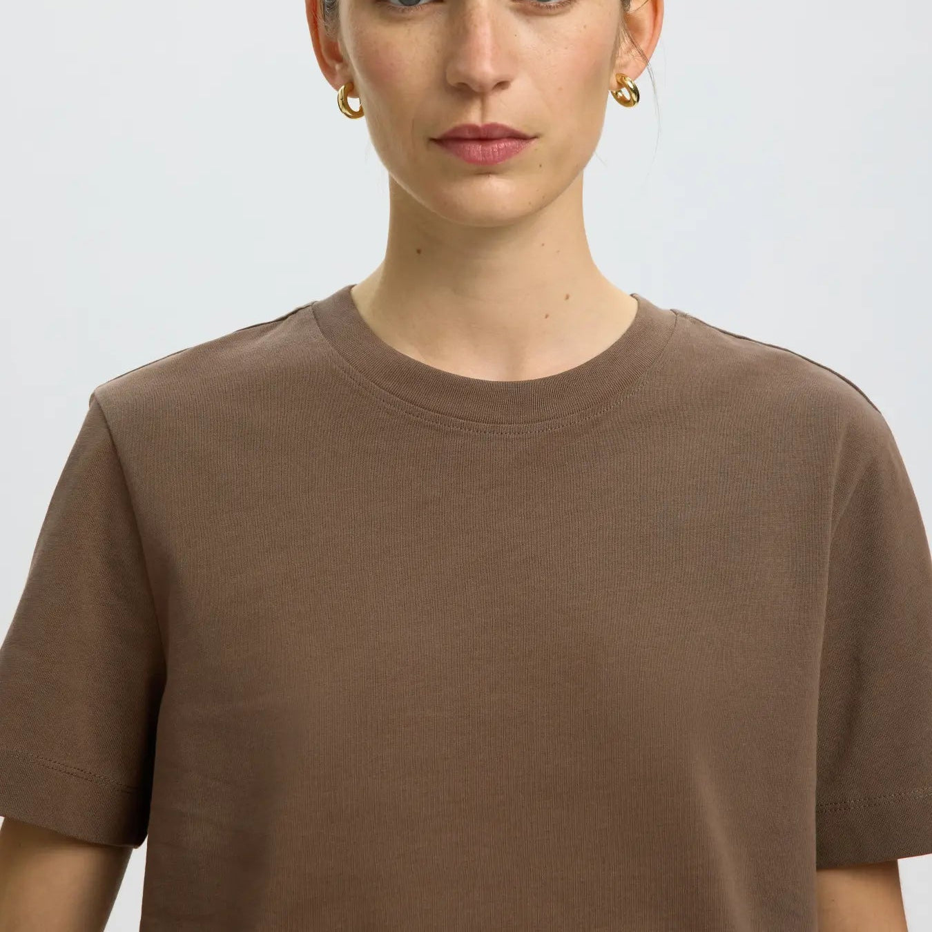 SLFESSENTIAL SS BOXY TEE NOOS