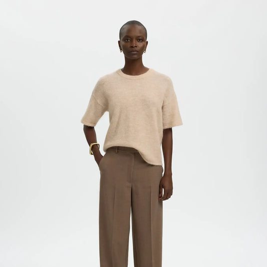 SLWLULU 2/4 KNIT O-NECK NOOS