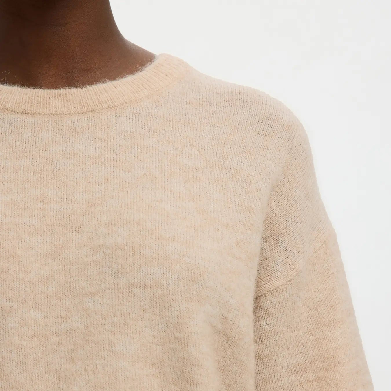 SLWLULU 2/4 KNIT O-NECK NOOS