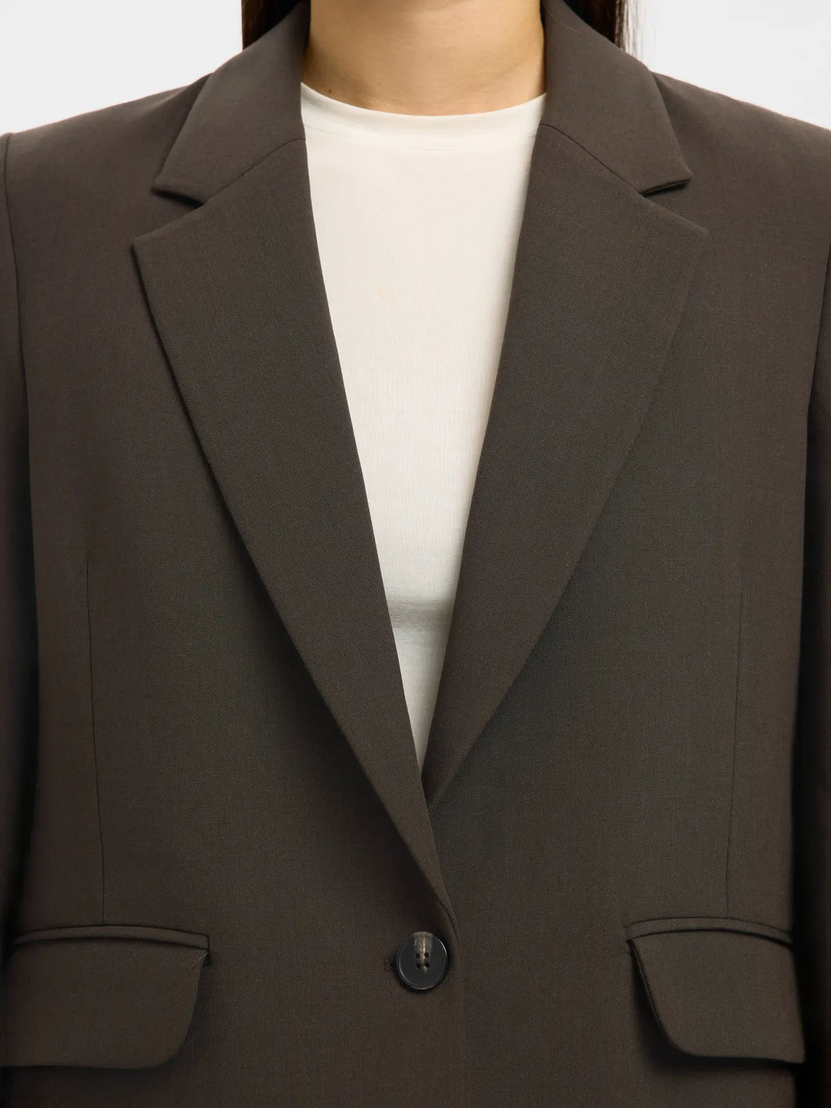 SLWRITA LS RELAXED BLAZER MEL NOOS DELICIOSO