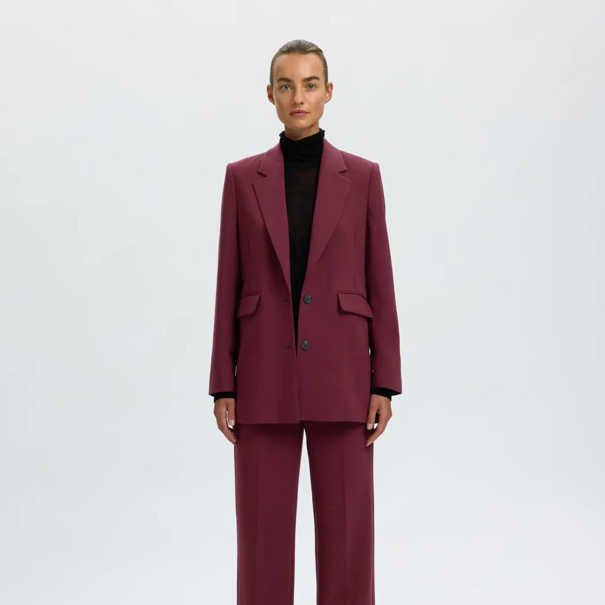 SLFRITA LS RELAXED BLAZER MEL NOOS