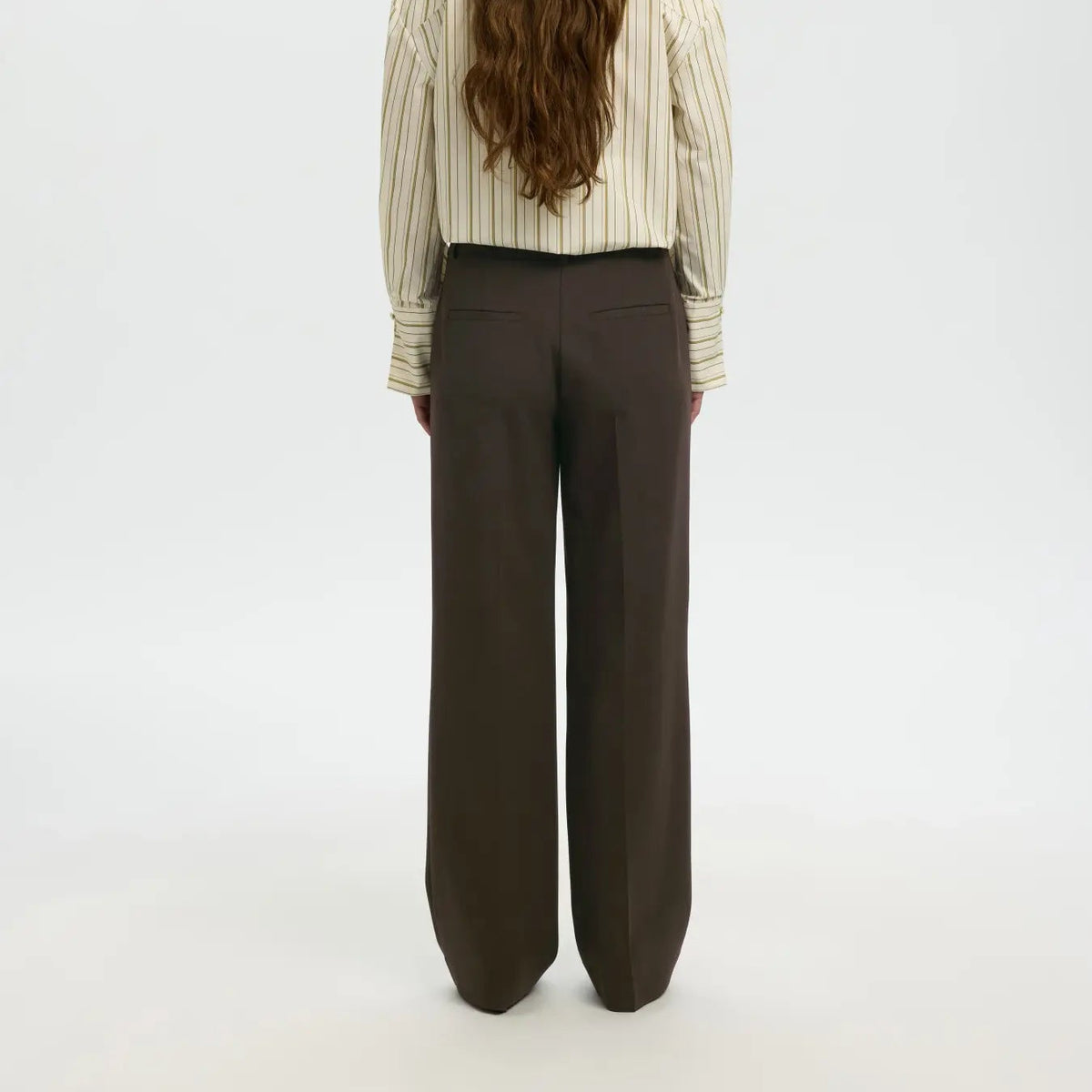 SLWRITA MW WIDE PANT MEL NOOS DELICIOSO