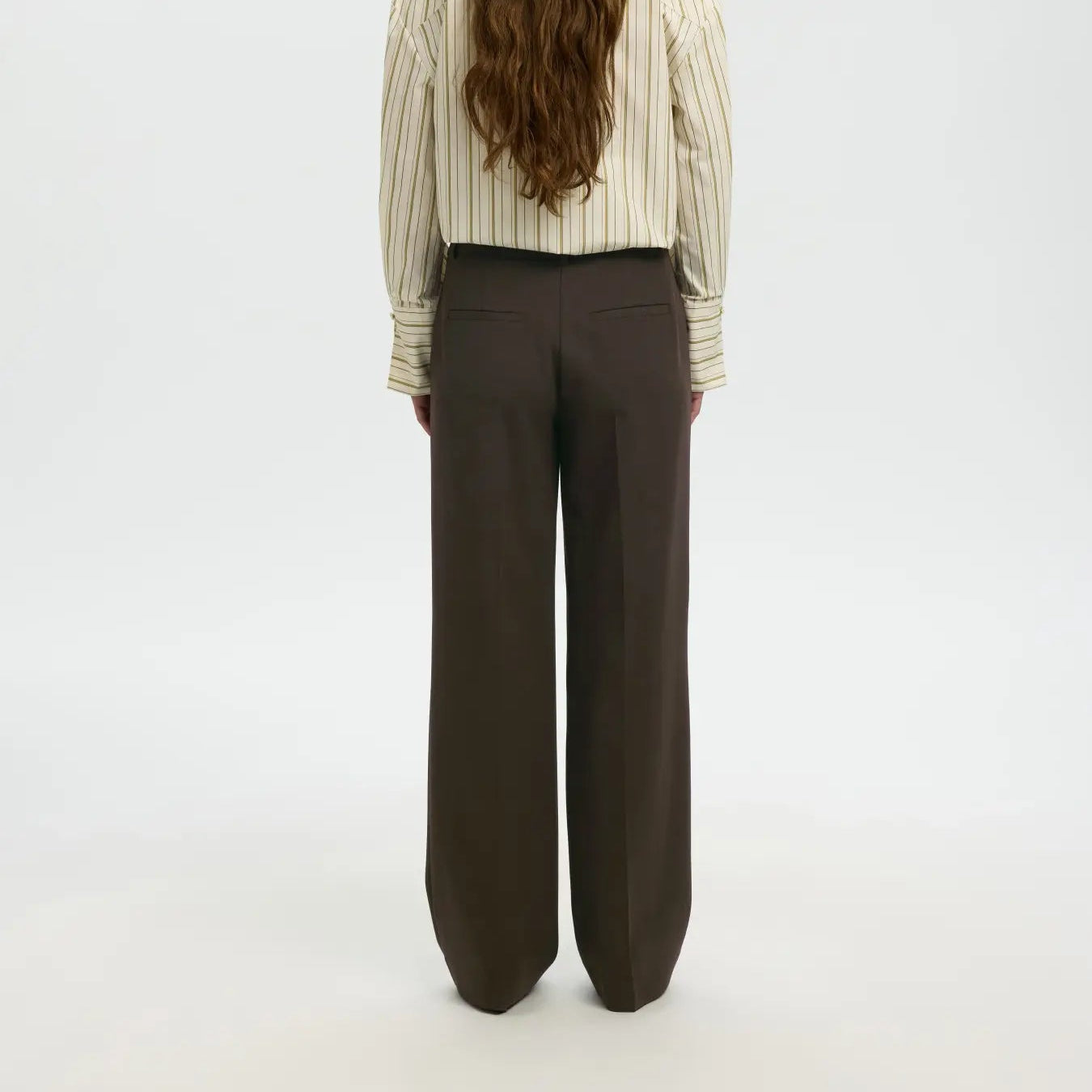 SLWRITA MW WIDE PANT MEL NOOS DELICIOSO