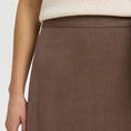 Load image into Gallery viewer, SLWVIVA HW ANKLE LINEN BLEND SKIRT NOOS
