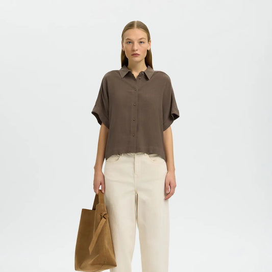 SLWVIVA SS CROPPED SUN SHIRT NOOS