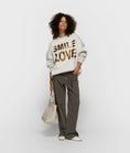 Afbeelding laden in Galerijviewer, statement sweater smile love
