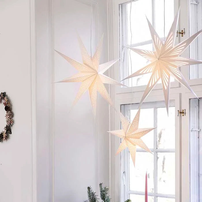 Paper Star Milky Way White 50 cm