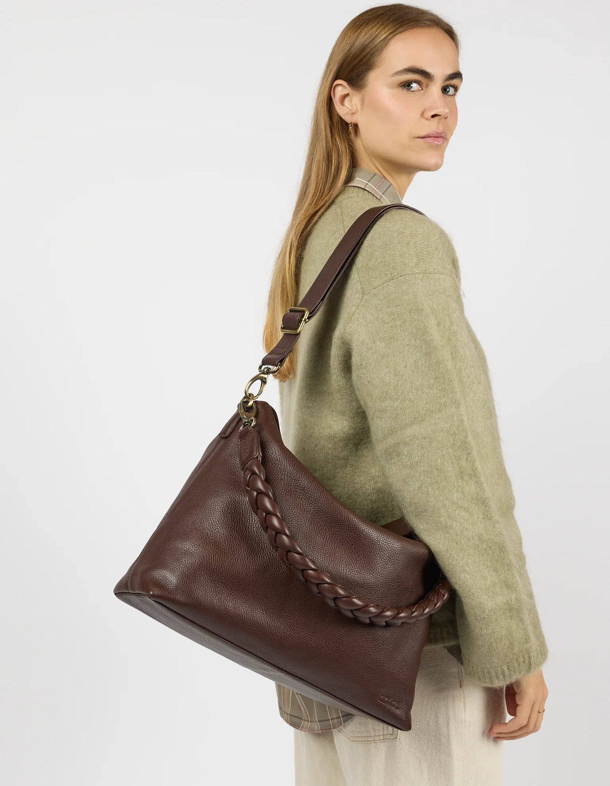 Sienna Chocolate Soft Grain Leather
