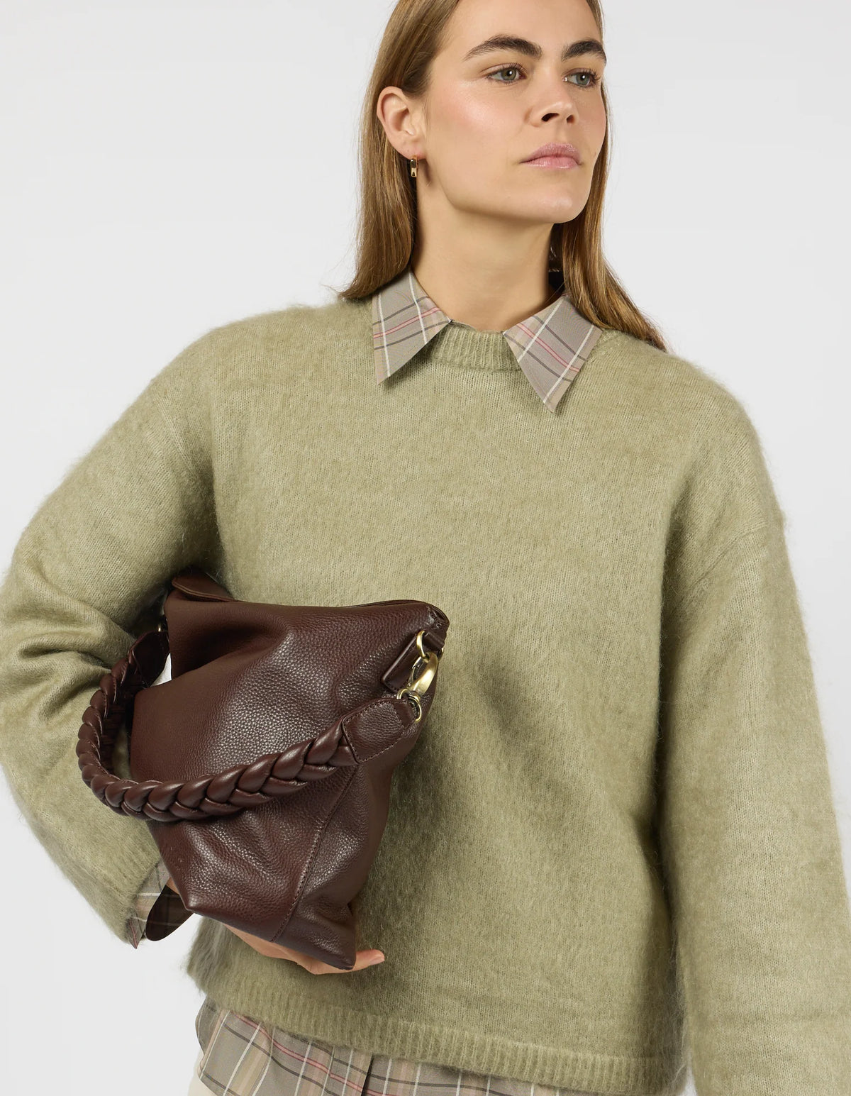 Sienna Chocolate Soft Grain Leather