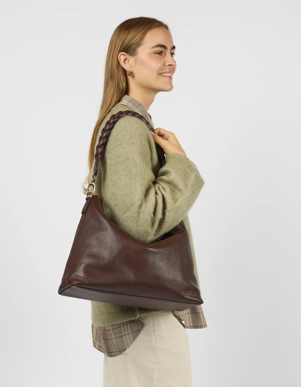 Sienna Chocolate Soft Grain Leather