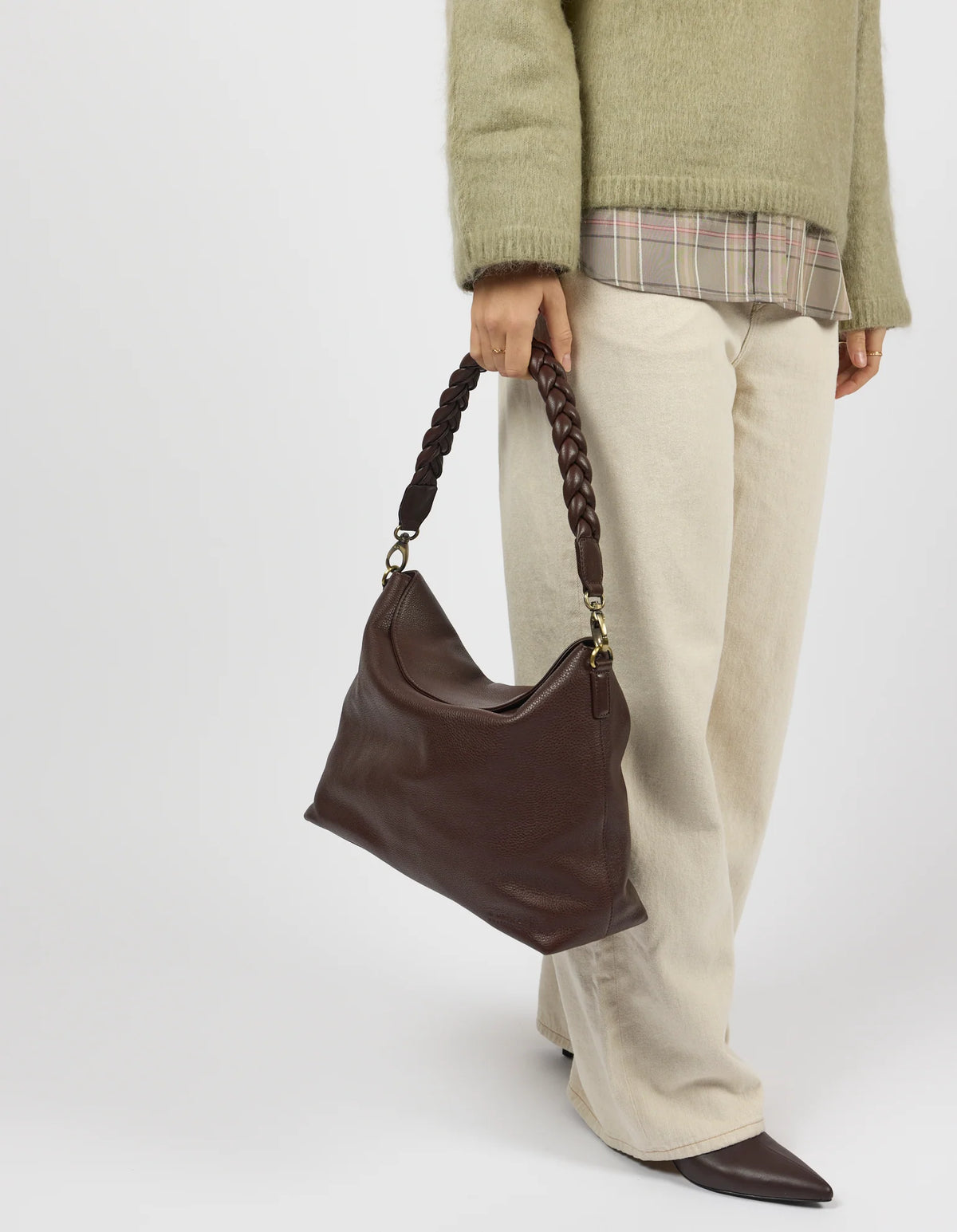 Sienna Chocolate Soft Grain Leather