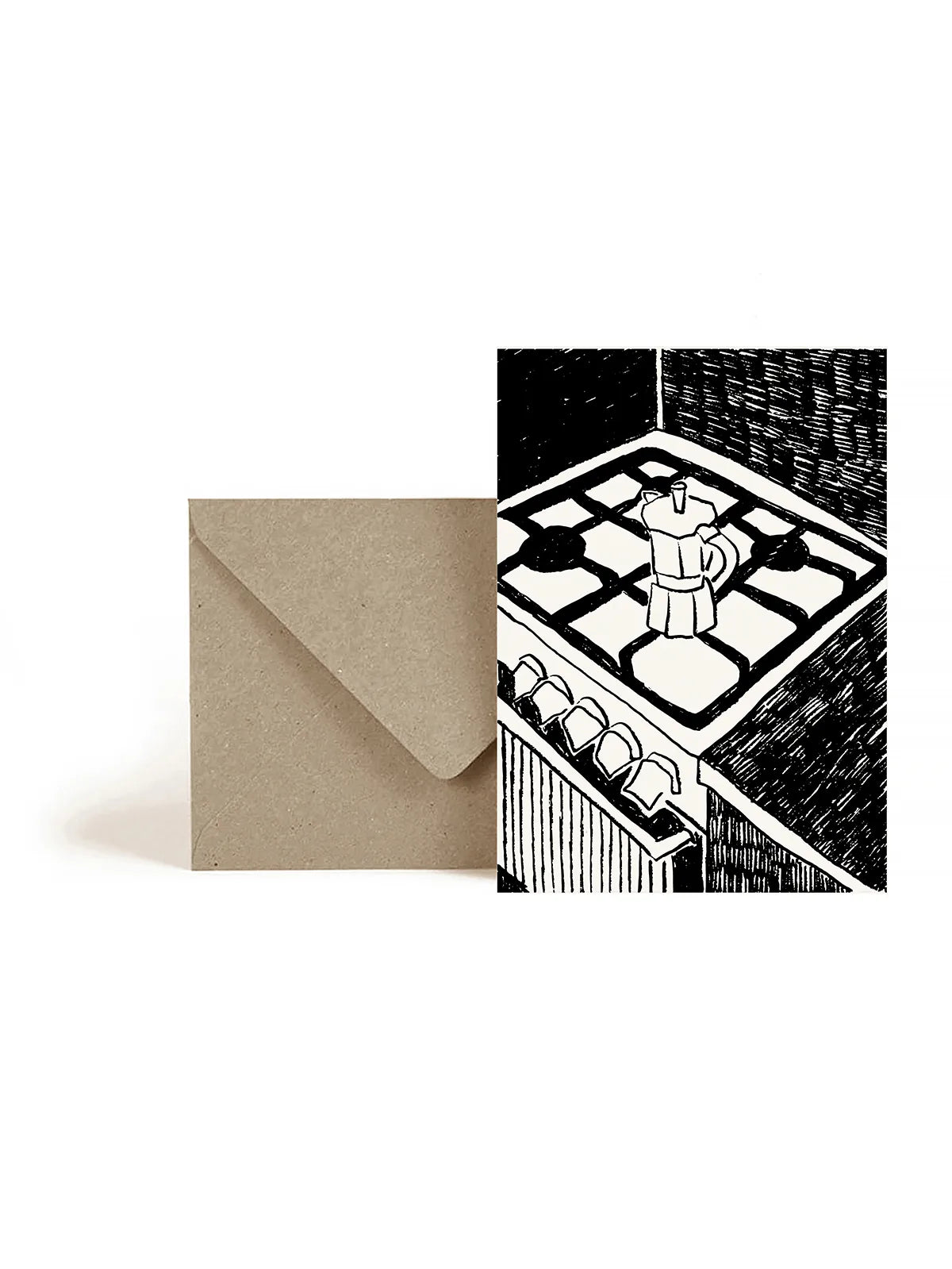 Stove - Postcard