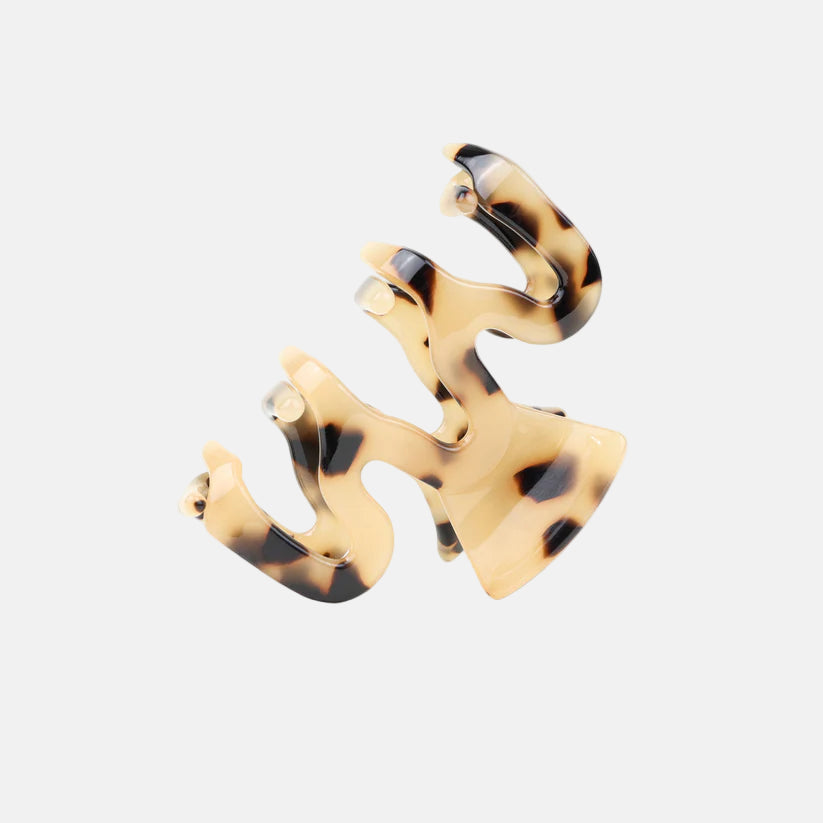 Wave Cheetah Hairclip