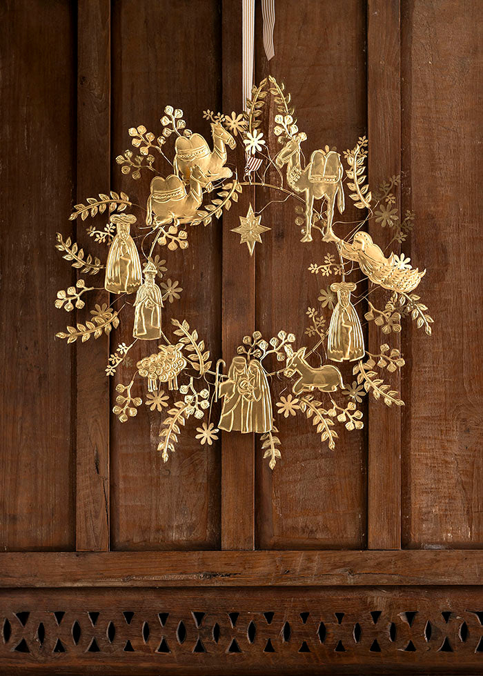 Wreath Holy Night Ø55cm sfeerbeeld