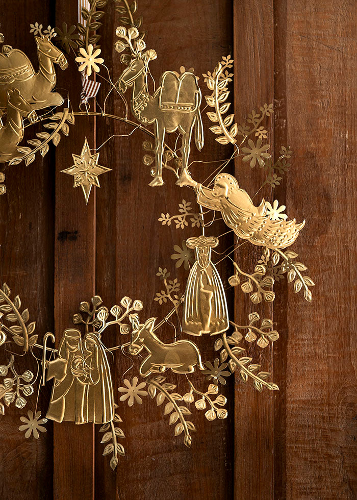 Wreath Holy Night Ø55cm detail