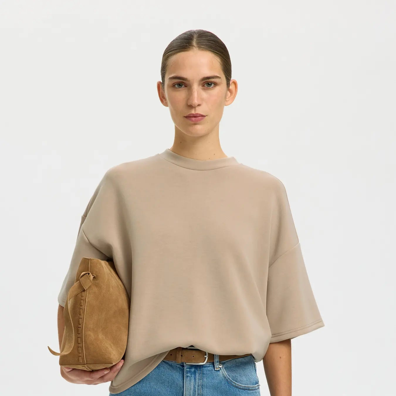 SLFOVERSIZED TENNY TEE NOOS