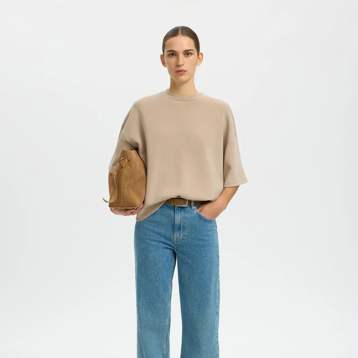 SLFOVERSIZED TENNY TEE NOOS