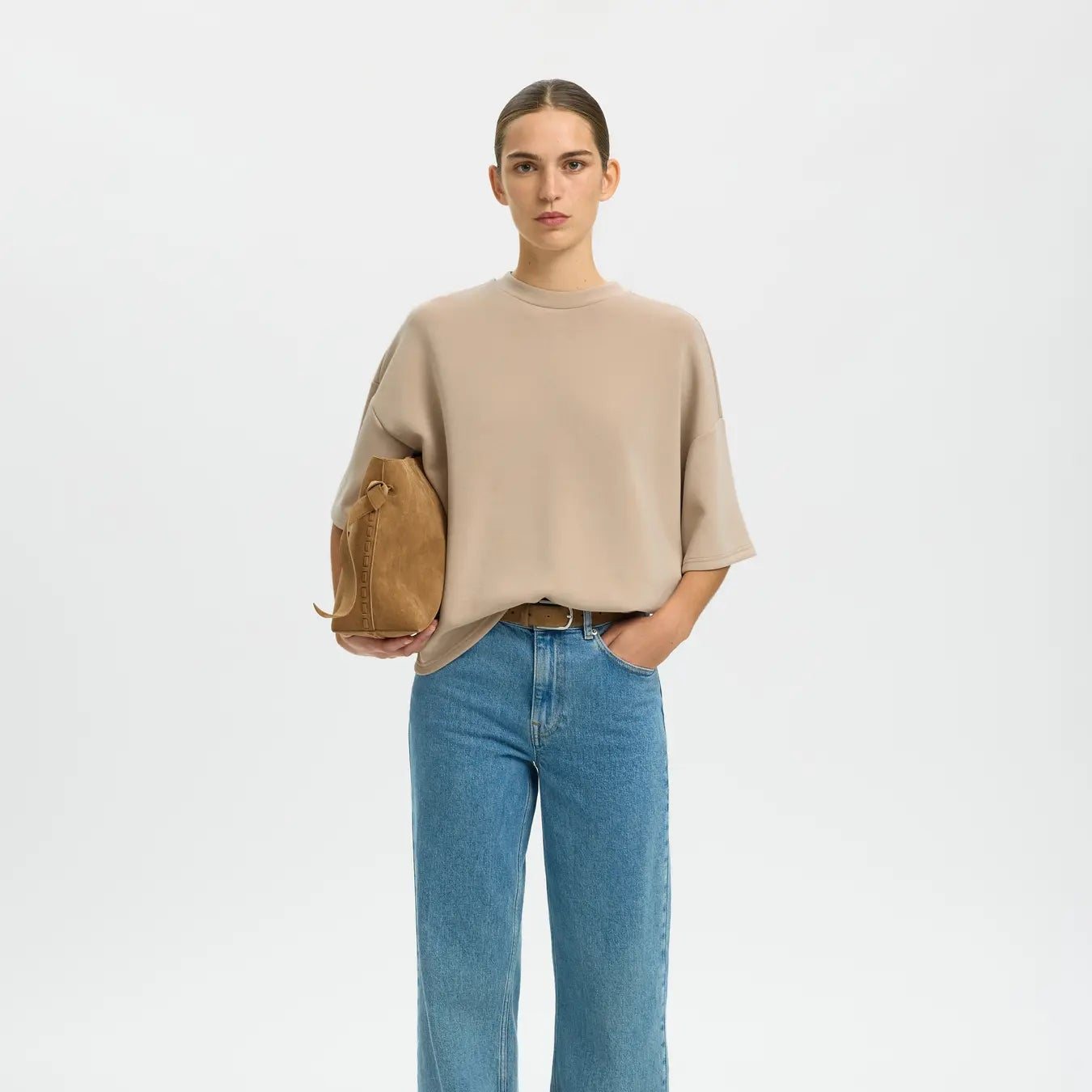 SLFOVERSIZED TENNY TEE NOOS