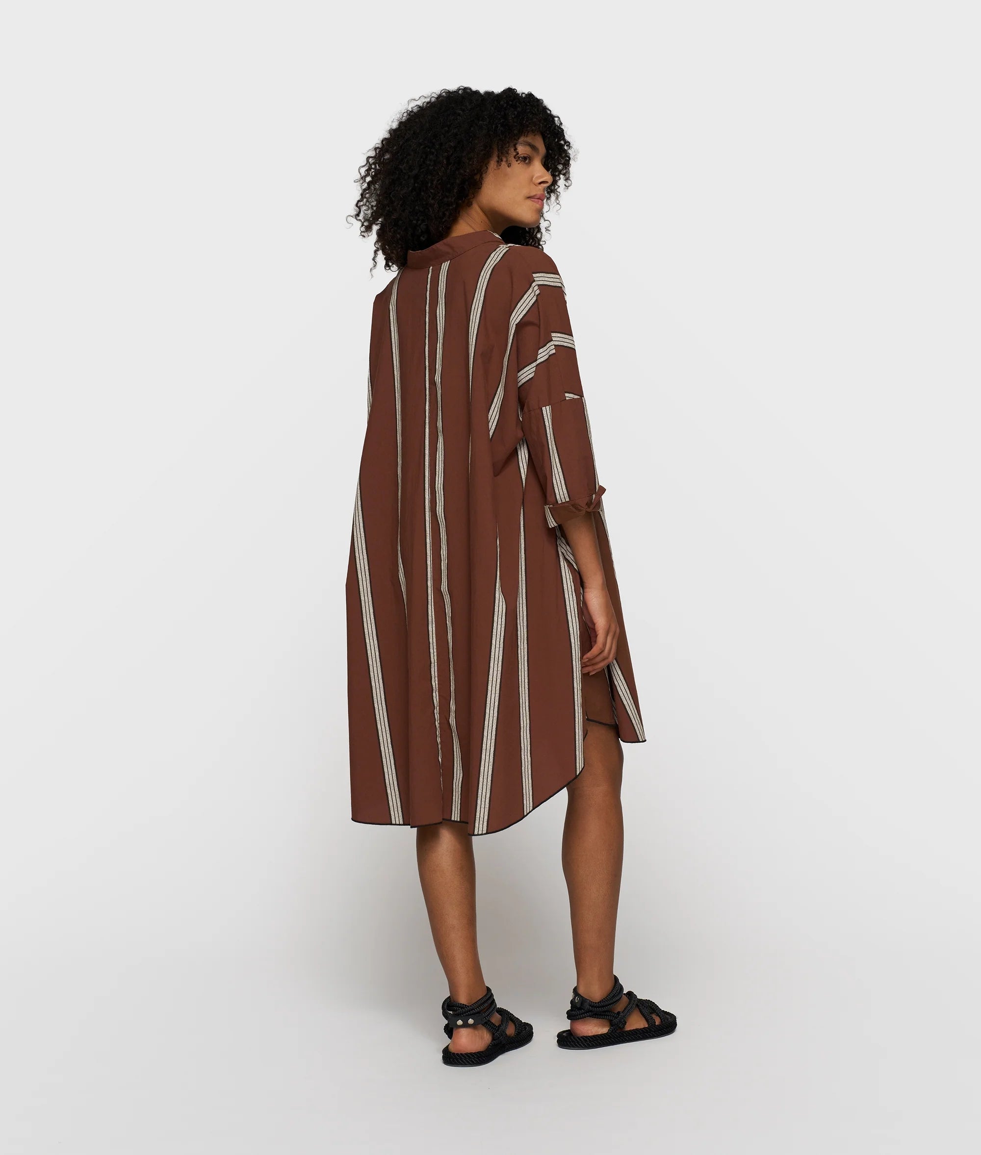 a-line tunic stripes