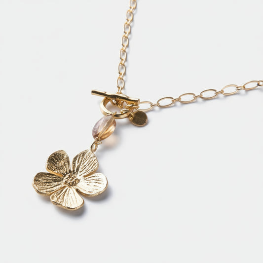 Admirable Citrine Necklace 