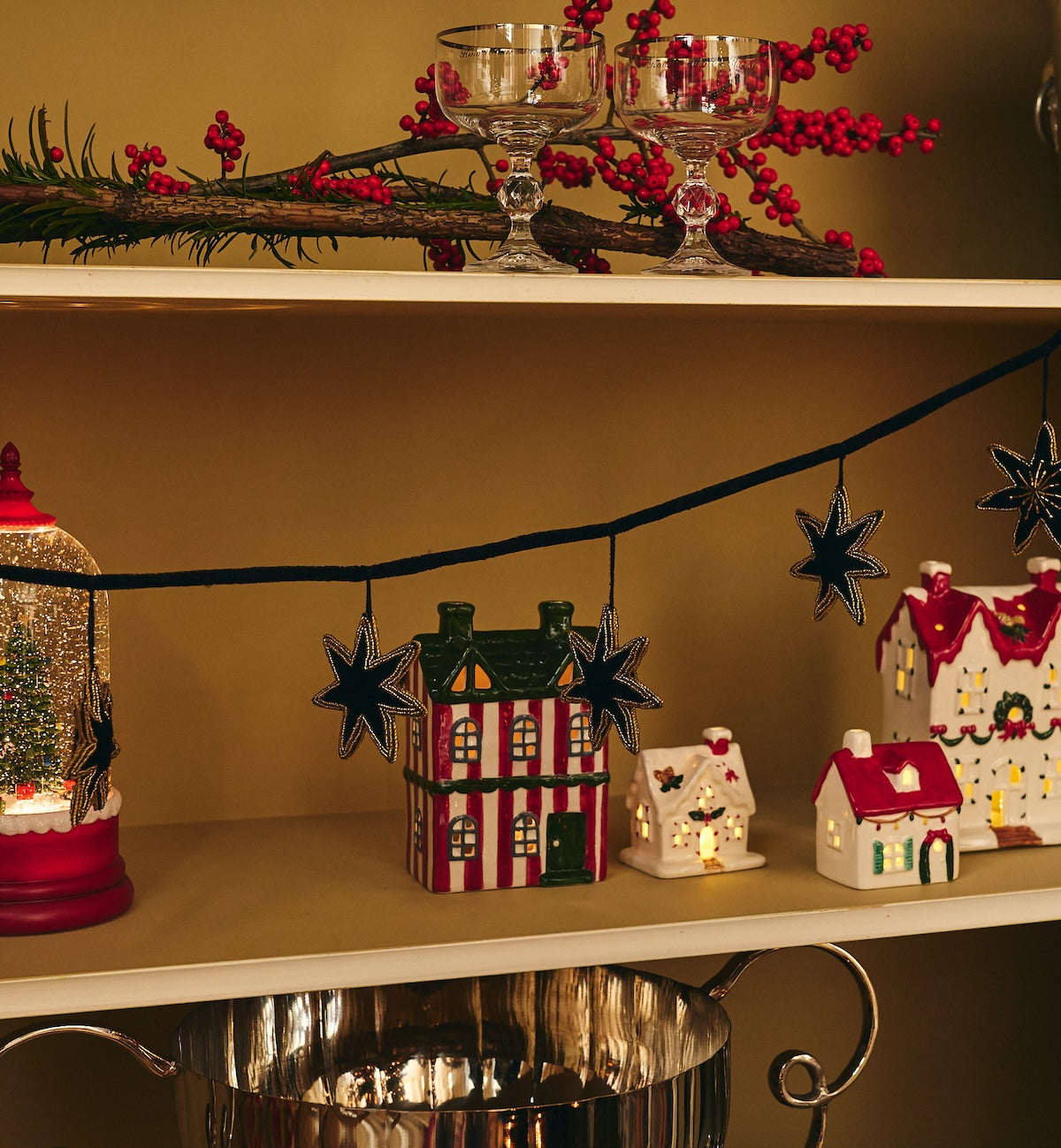 Kerstslinger Starry Night
