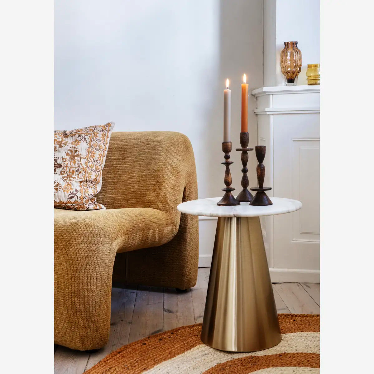 Wooden candle holder 02