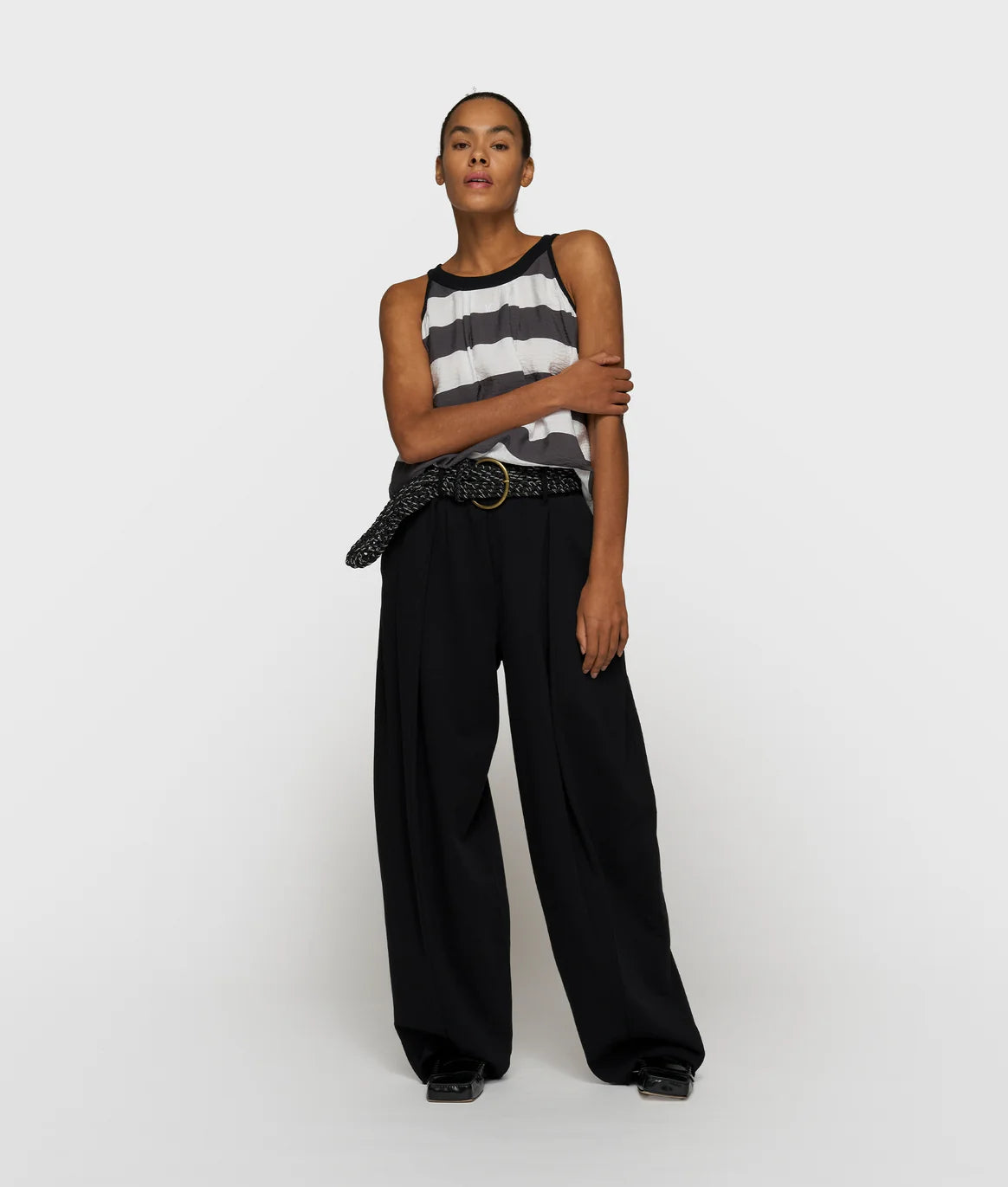 halter top stripes