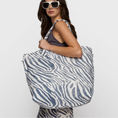 Afbeelding laden in Galerijviewer, beach shopper zebra
