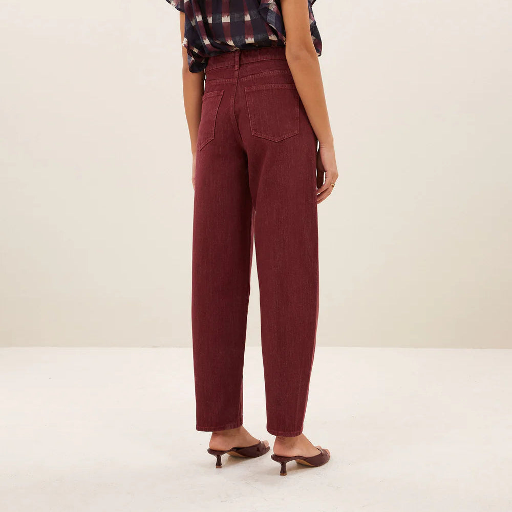begum wine jeans