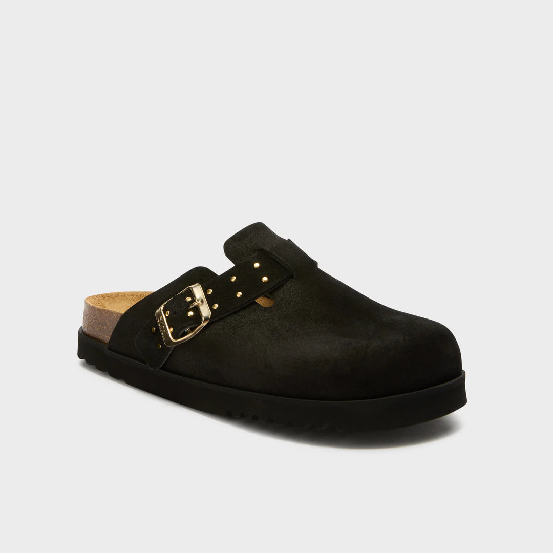 Benny Suede clogs