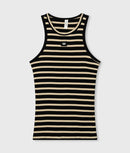 Tank top rib stripes