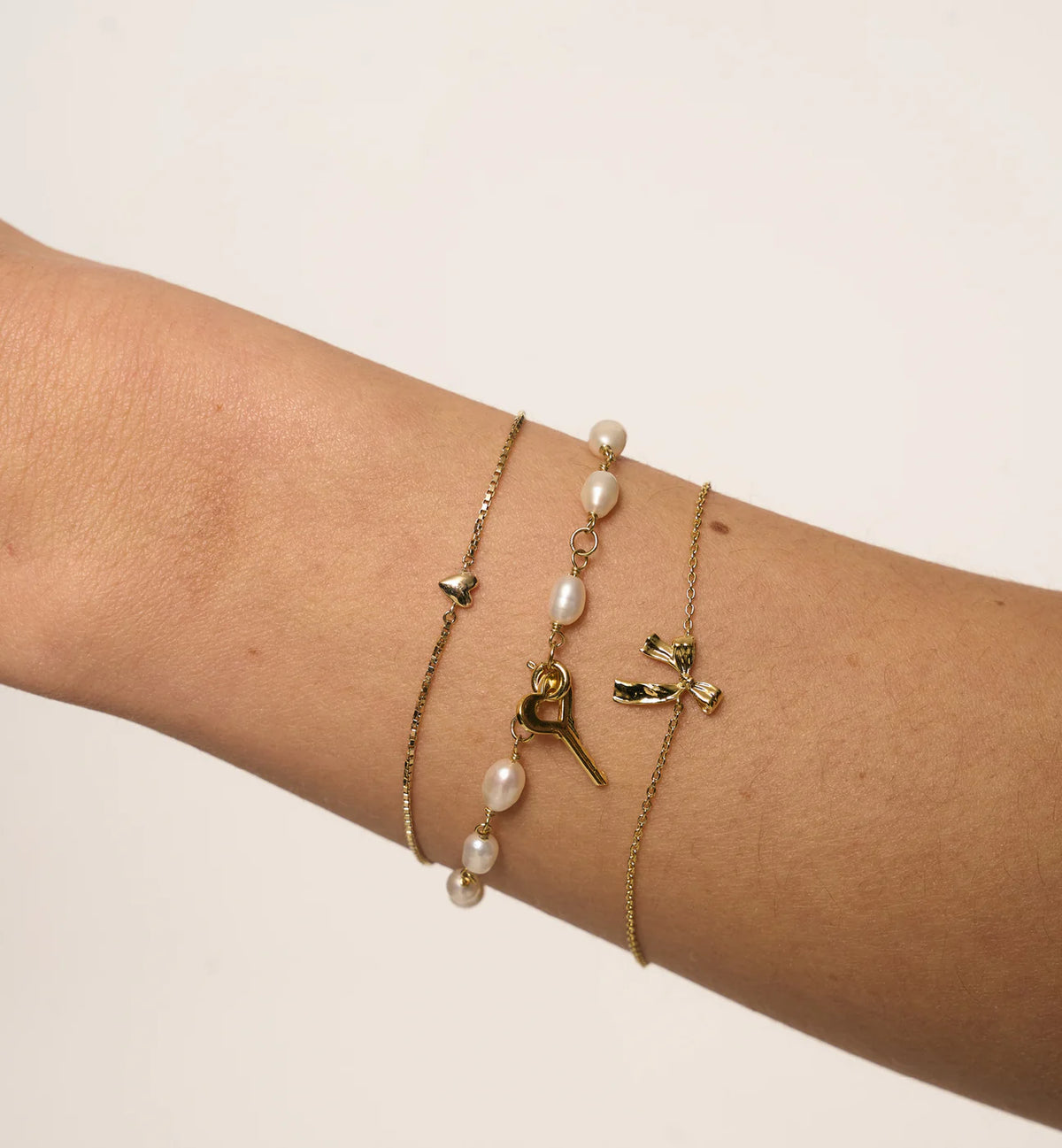 Bow Bracelet goud