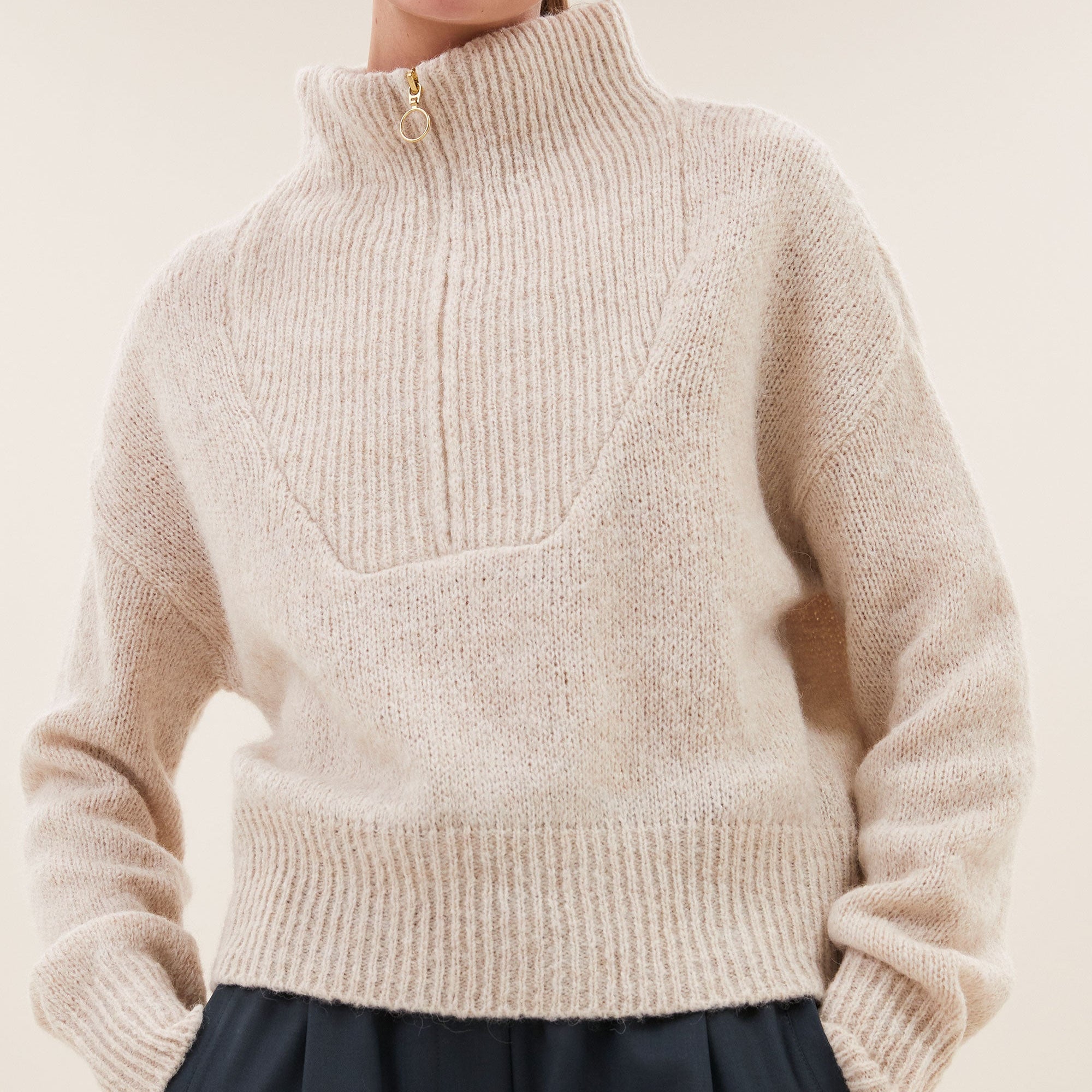 boxy beau pullover