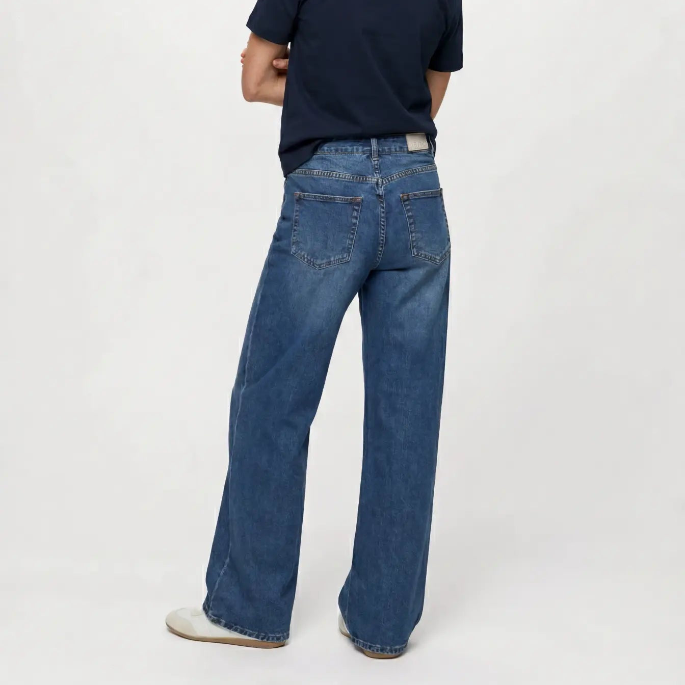 OBJRIO MAE MW WIDE JEANS NOOS