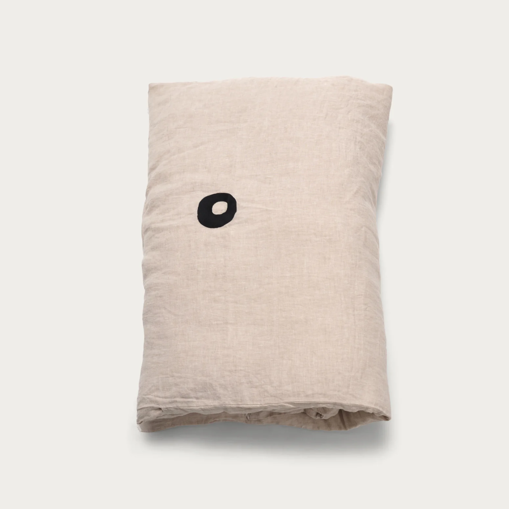 Cozy Cover Zand Circle Zwart