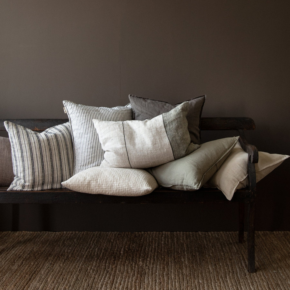 Kussenhoes Adrian 40x60 cm brown