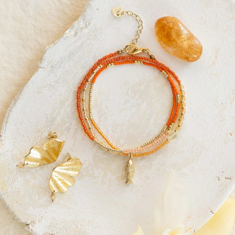 Exotic Citrine Earrings 