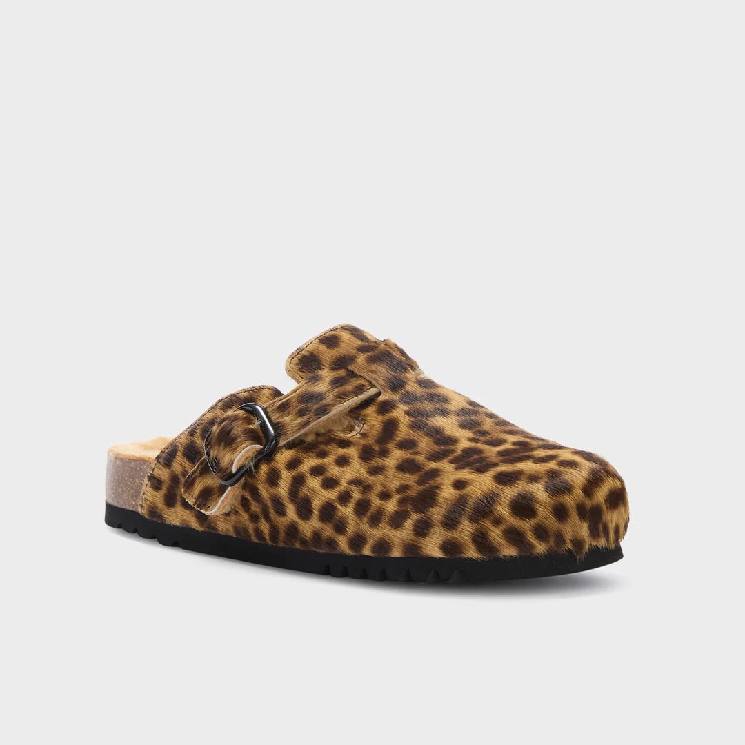 Fae leopard cowhide