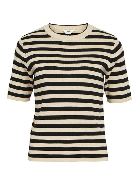 ESTER TOP WITH STRIPE PRINT 