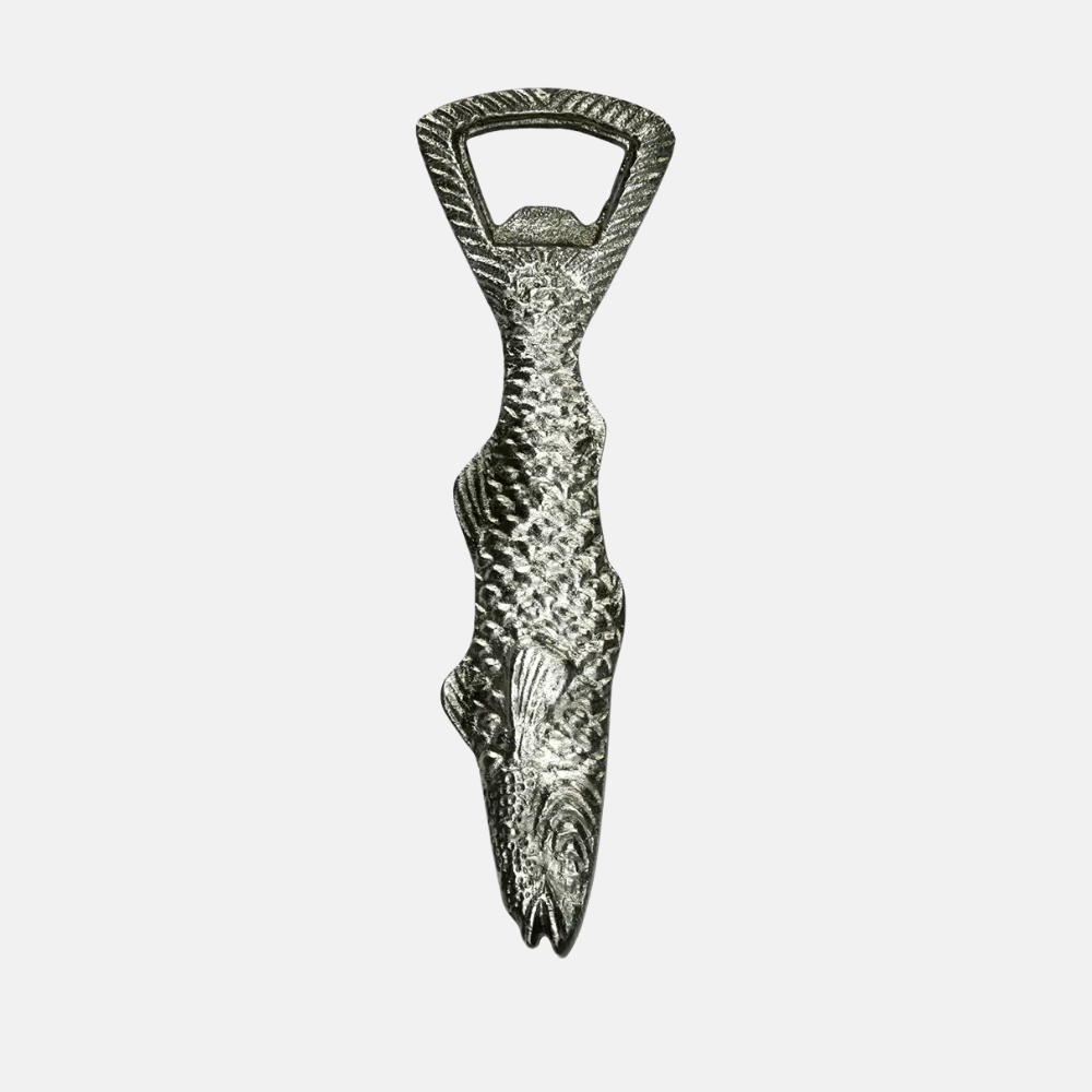 Aluminium fish bottle opener