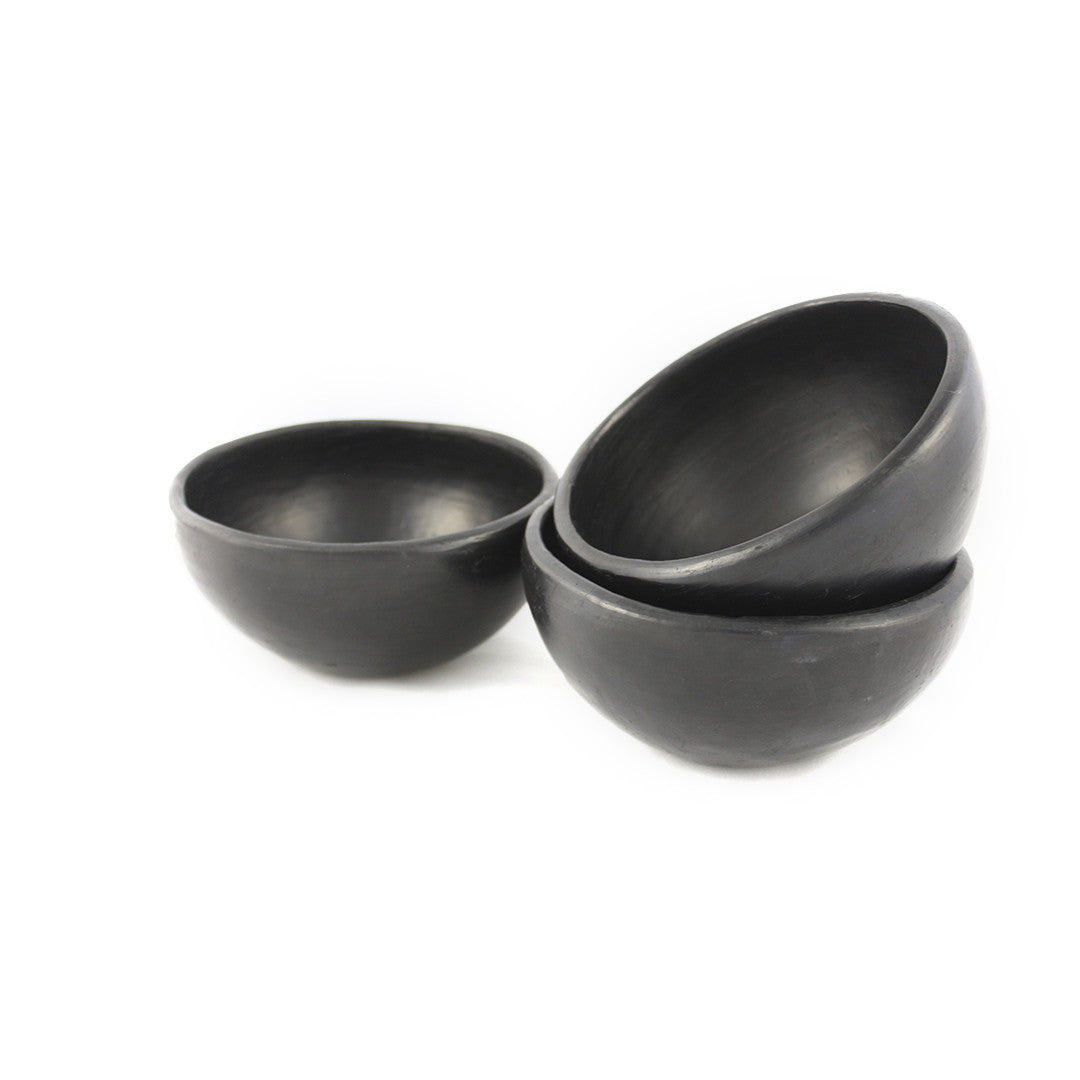 Black Pottery Soepkom | 2 maten