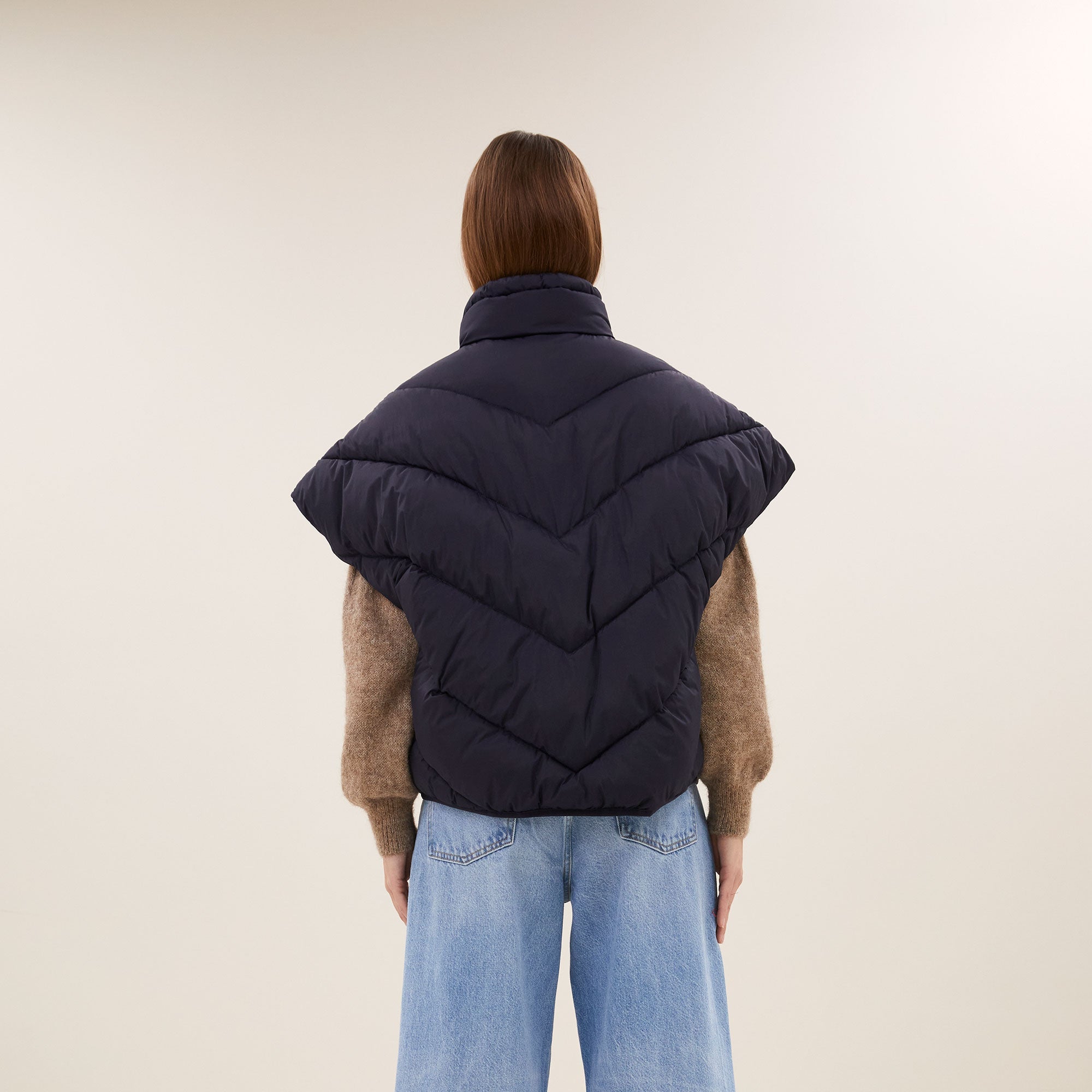 franky sleeveless jacket