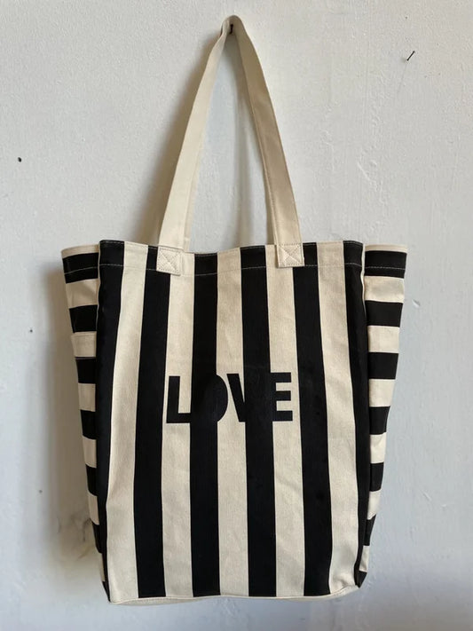 Striped bag LOVE | LOFTLOFT
