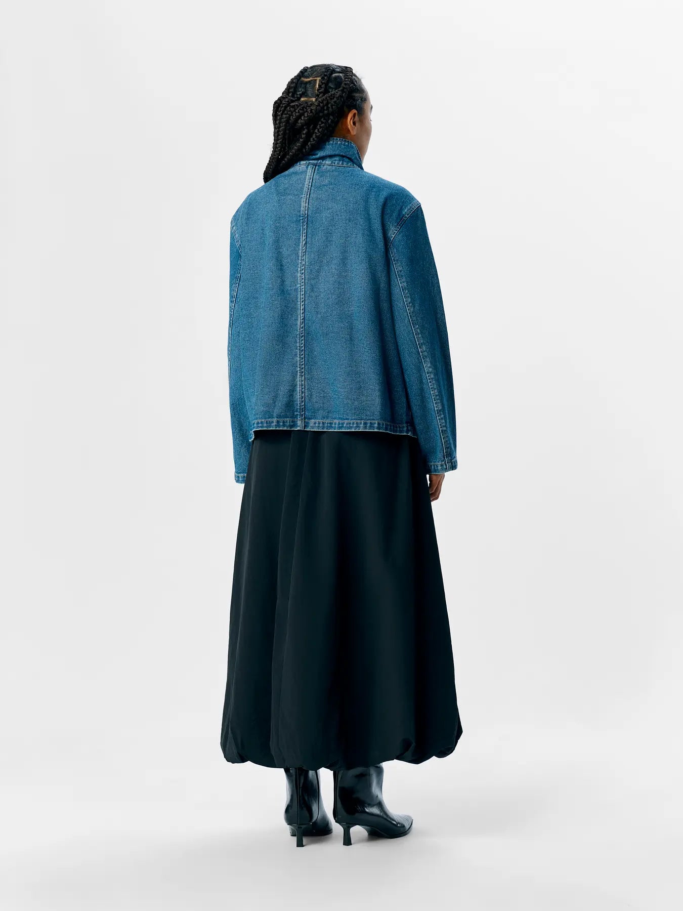 OBJTILLA GRO L/S LO DENIM JACKET NOOS