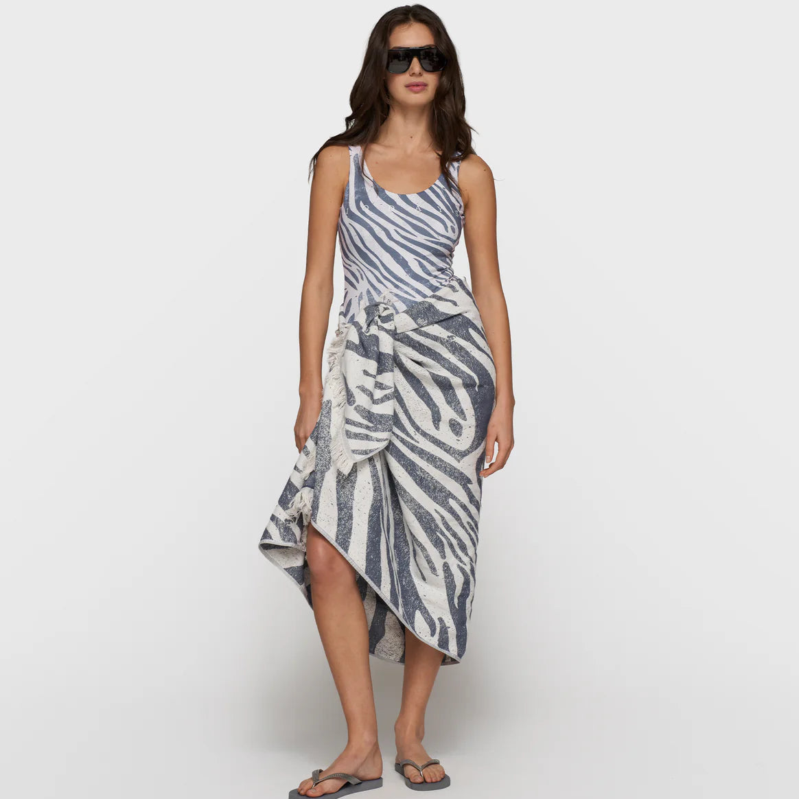 hamam towel zebra