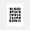 Iconic Pattern- Sticky Canvas