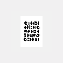 Iconic Pattern - Postcard