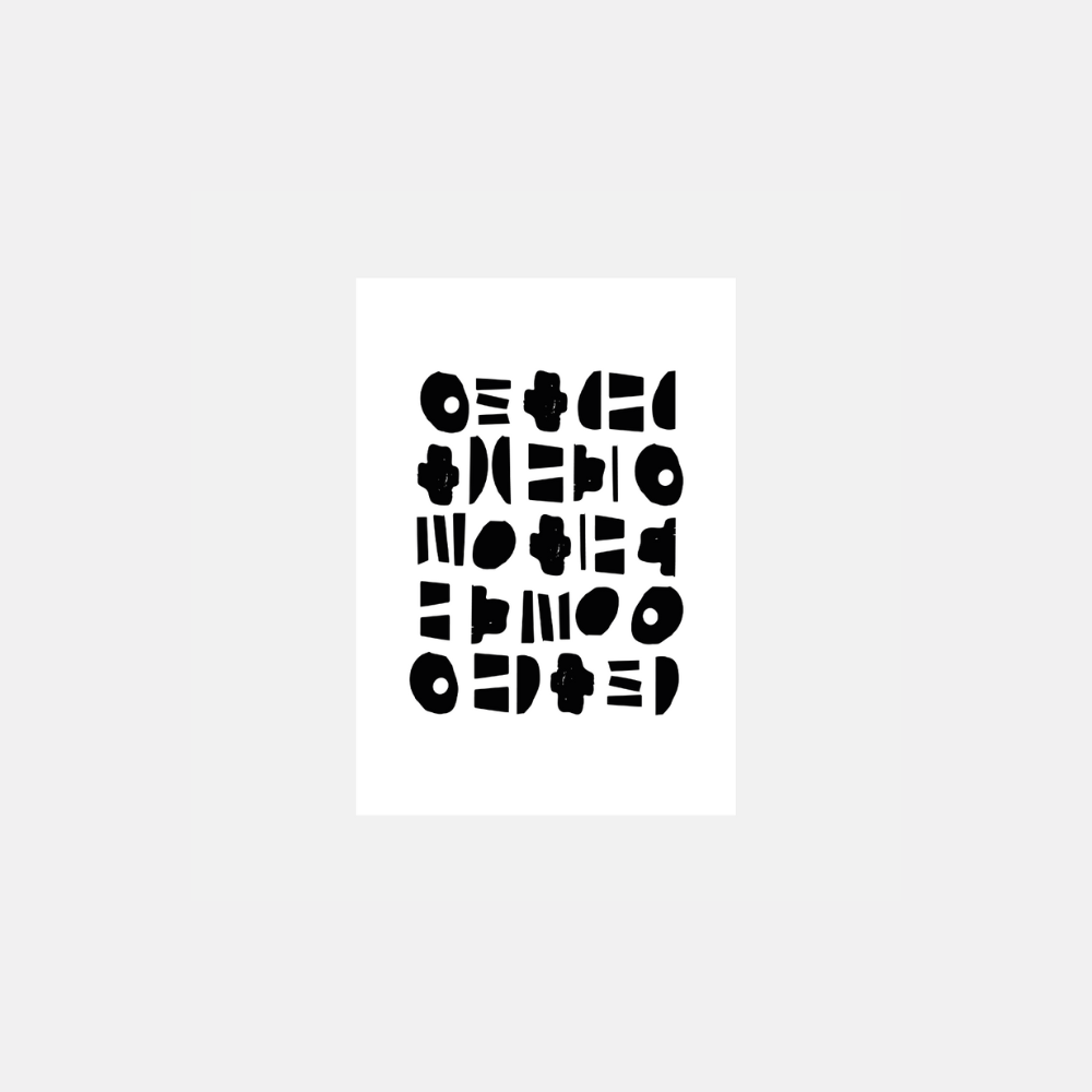 Iconic Pattern - Postcard