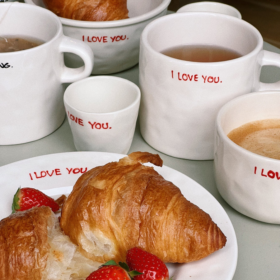I love you cappuccino mug