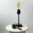 Load image into Gallery viewer, STOCK25 Skinny Zwart Marmeren Tafellamp
